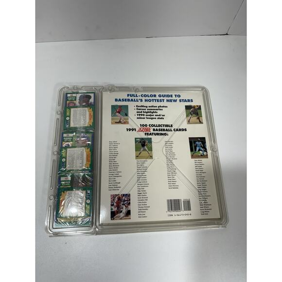 Lot Of 2 1991 Score Baseball Rising Stars Value Pack 100 Cards Sealed MLB Rare - Picture 7 of 10